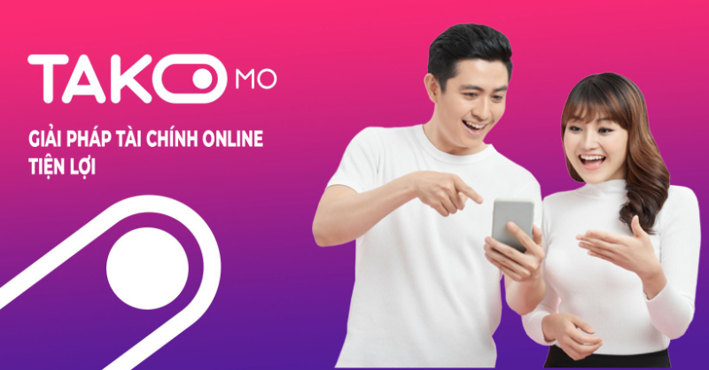 App vay tiền online mới nhất hiện nay TAKOMO